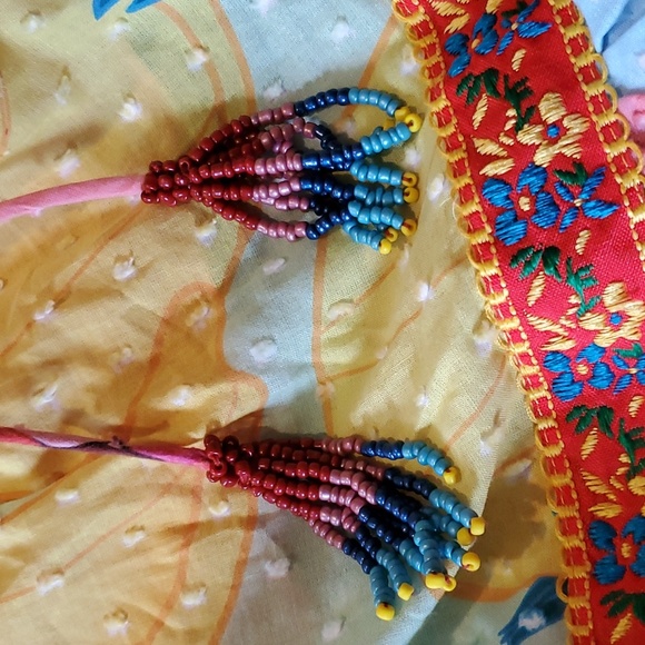 Farm Rio Mixed Garden Maxi Skirt Size  L (NWT) - Picture 7 of 7